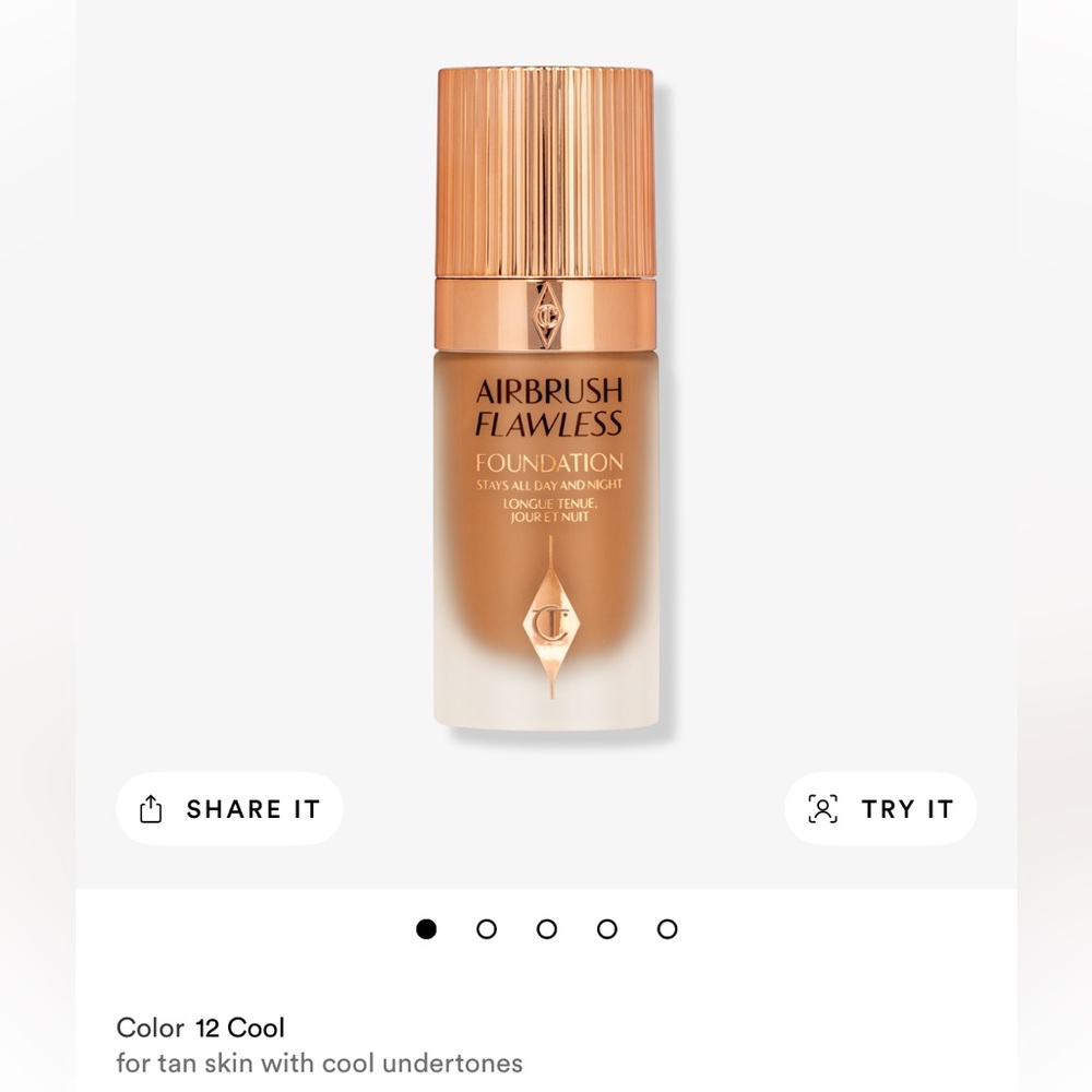 Charlotte Tilbury Airbrush Flawless Foundation - 12/Cool